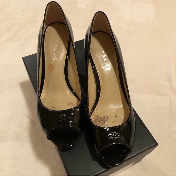 Coach Delilah Patent Leather Shoes - Picture 4 of 16